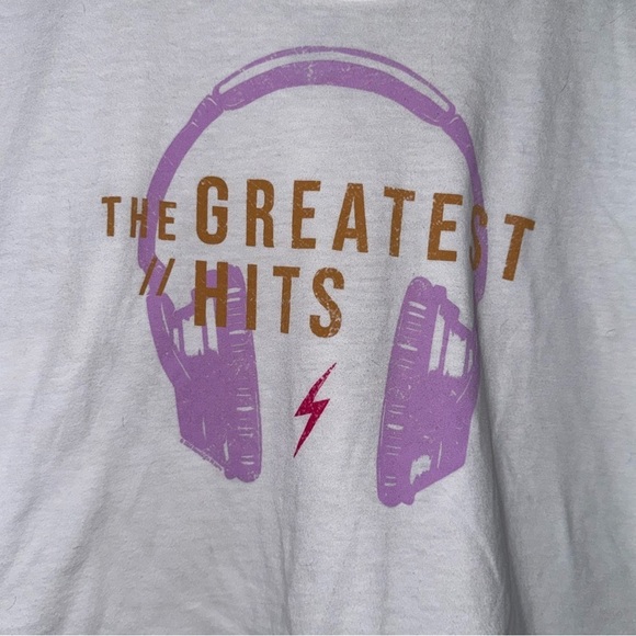 Women's Ideal by Next Level Apparel The Greatest Hits Movie Cropped T-shirt - Picture 3 of 7